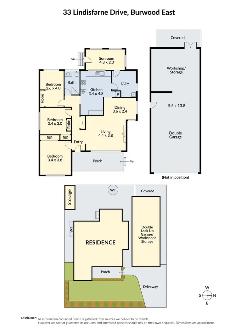 Floorplan of Homely house listing, 33 Lindisfarne Drive, Burwood East VIC 3151