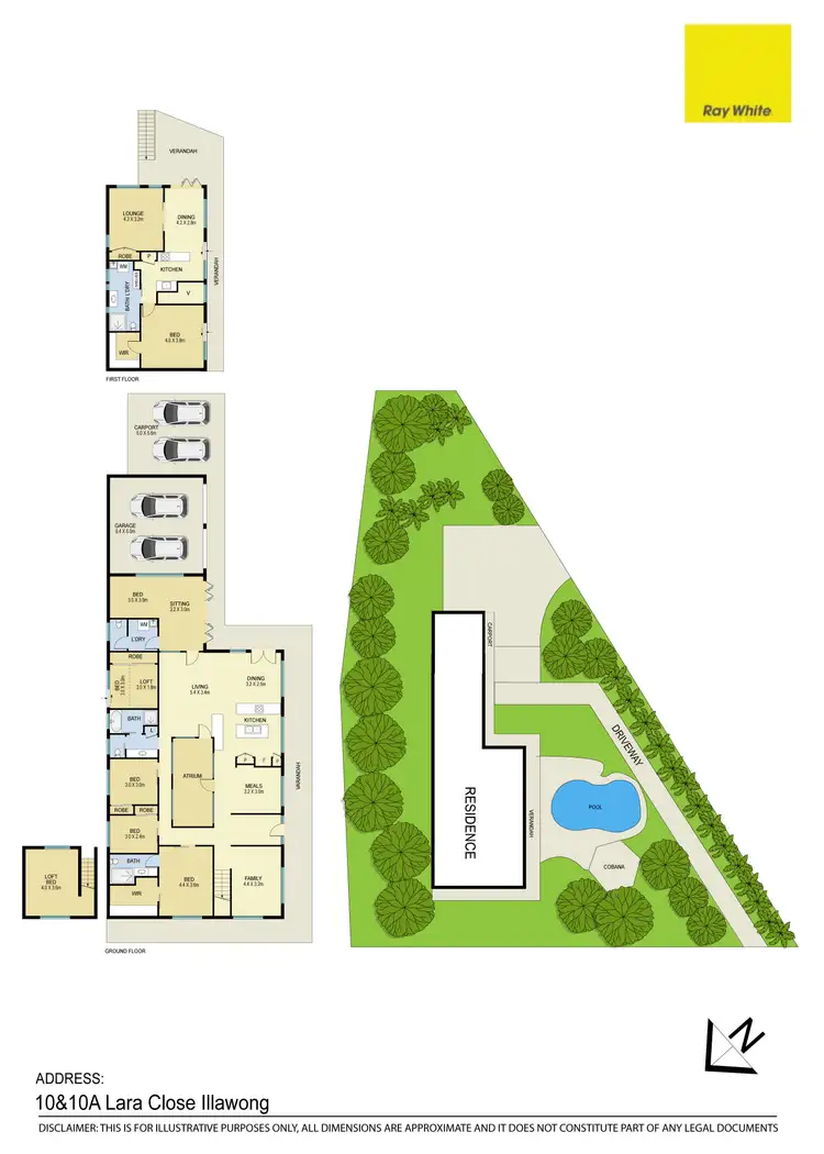 Floorplan of Homely house listing, 10 Lara Close, Illawong NSW 2234