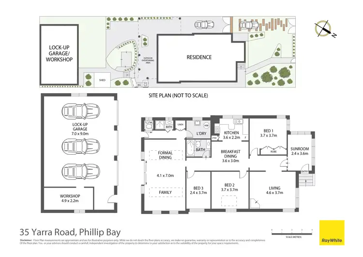 Floorplan of Homely house listing, 35 Yarra Road, Phillip Bay NSW 2036