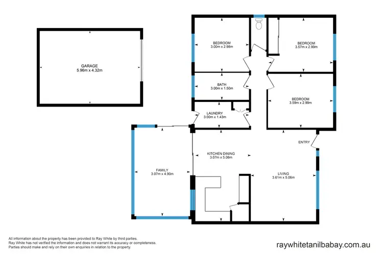 Floorplan of Homely house listing, 19 Northumberland Avenue, Lemon Tree Passage NSW 2319