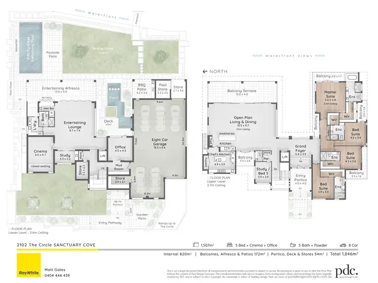 Floorplan of Homely house listing, 2102 The Circle, Sanctuary Cove QLD 4212