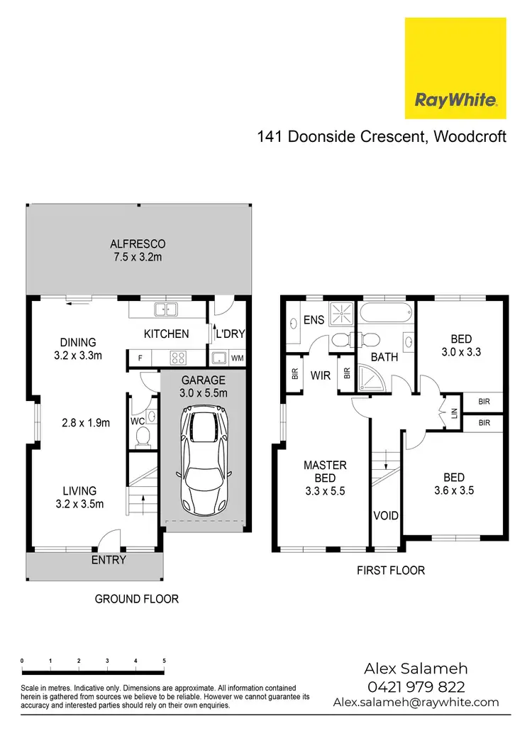 Floorplan of Homely house listing, 141 Doonside Crescent, Woodcroft NSW 2767