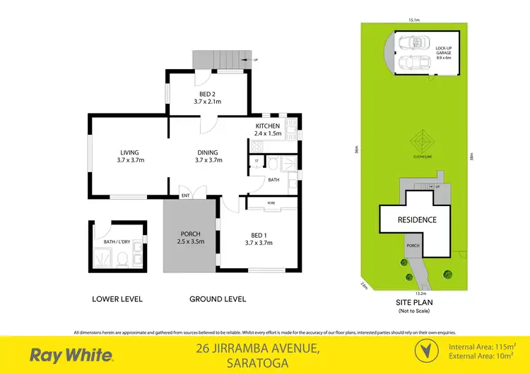 Floorplan of Homely house listing, 26 Jirramba Avenue, Saratoga NSW 2251