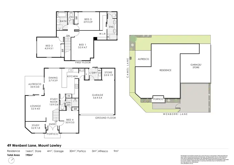 Floorplan of Homely house listing, 49 Wenberi Lane, Mount Lawley WA 6050