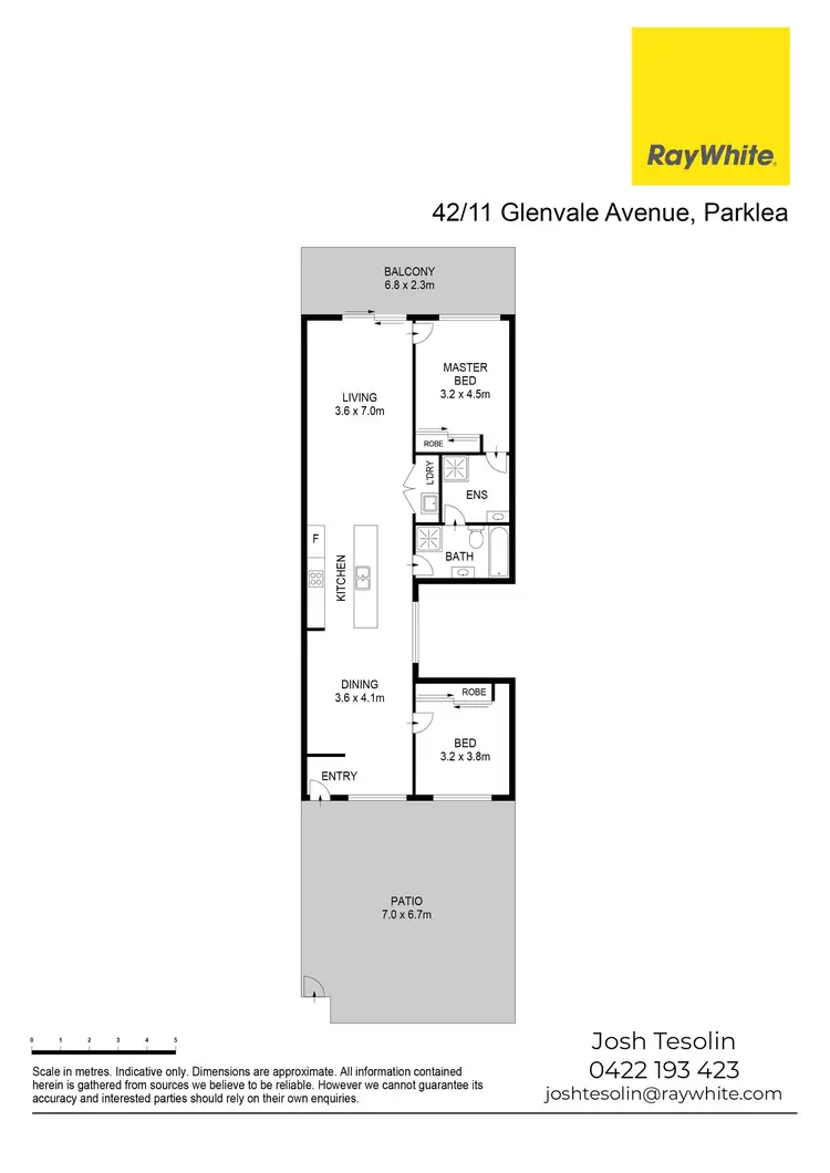 Floorplan of Homely unit listing, 42/11 Glenvale Avenue, Parklea NSW 2768