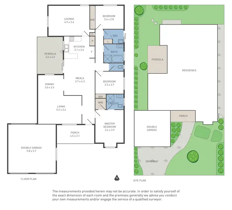 Floorplan of Homely house listing, 25 Pickering Close, Hoppers Crossing VIC 3029