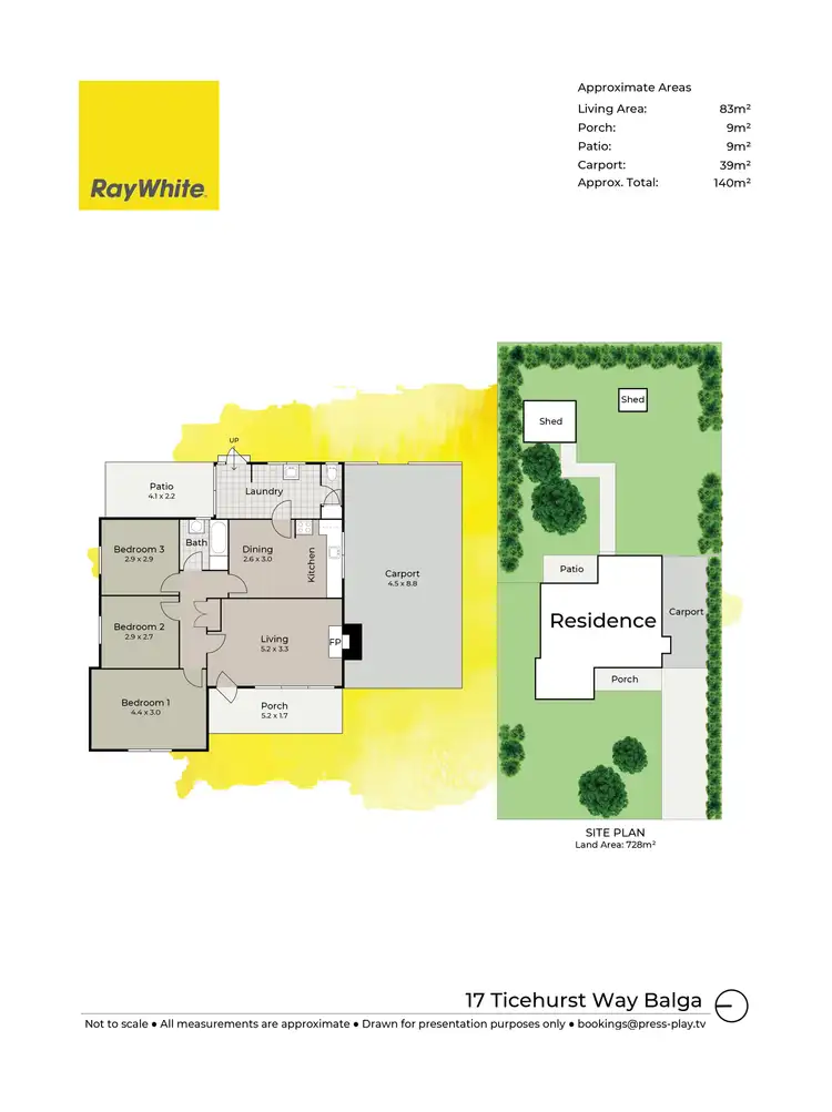 Floorplan of Homely house listing, 17 Ticehurst Way, Balga WA 6061