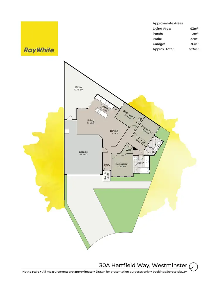 Floorplan of Homely house listing, 30A Hartfield Way, Westminster WA 6061