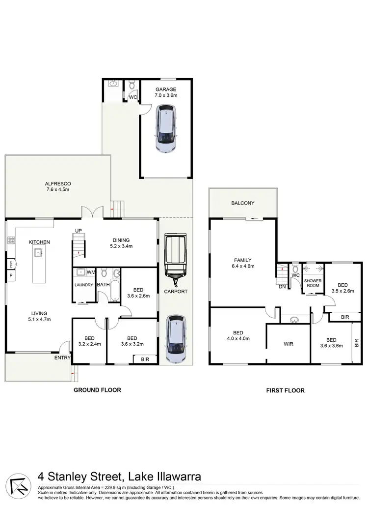 Floorplan of Homely house listing, 4 Stanley Street, Lake Illawarra NSW 2528