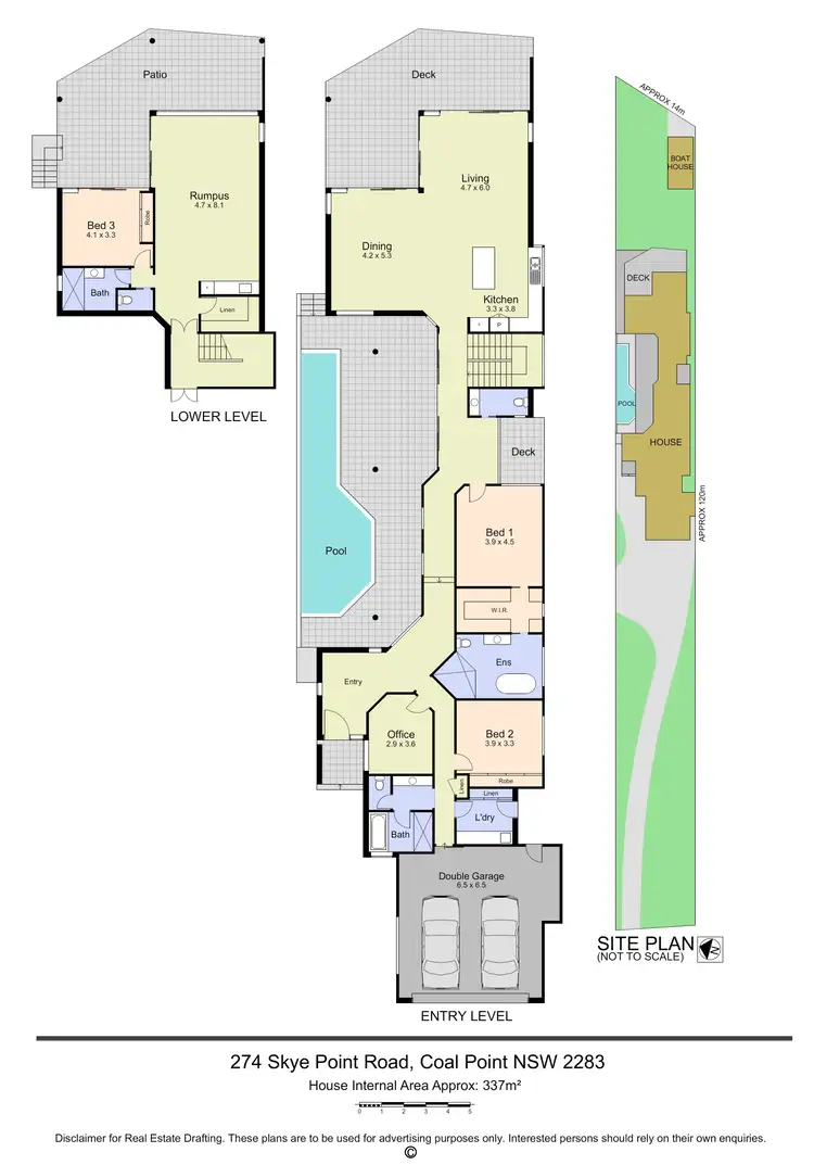 Floorplan of Homely house listing, 274 Skye Point Road, Coal Point NSW 2283
