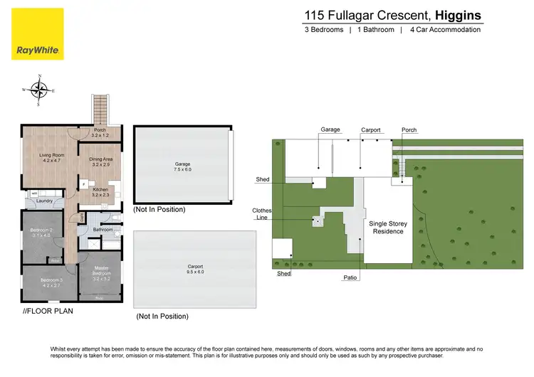 Floorplan of Homely house listing, 115 Fullagar Crescent, Higgins ACT 2615