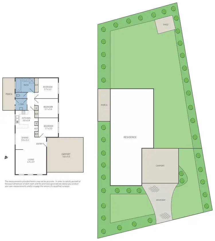 Floorplan of Homely house listing, 11 Honour Avenue, Wyndham Vale VIC 3024