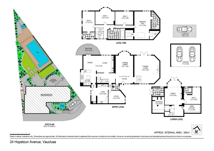 Floorplan of Homely house listing, 24 Hopetoun Avenue, Vaucluse NSW 2030