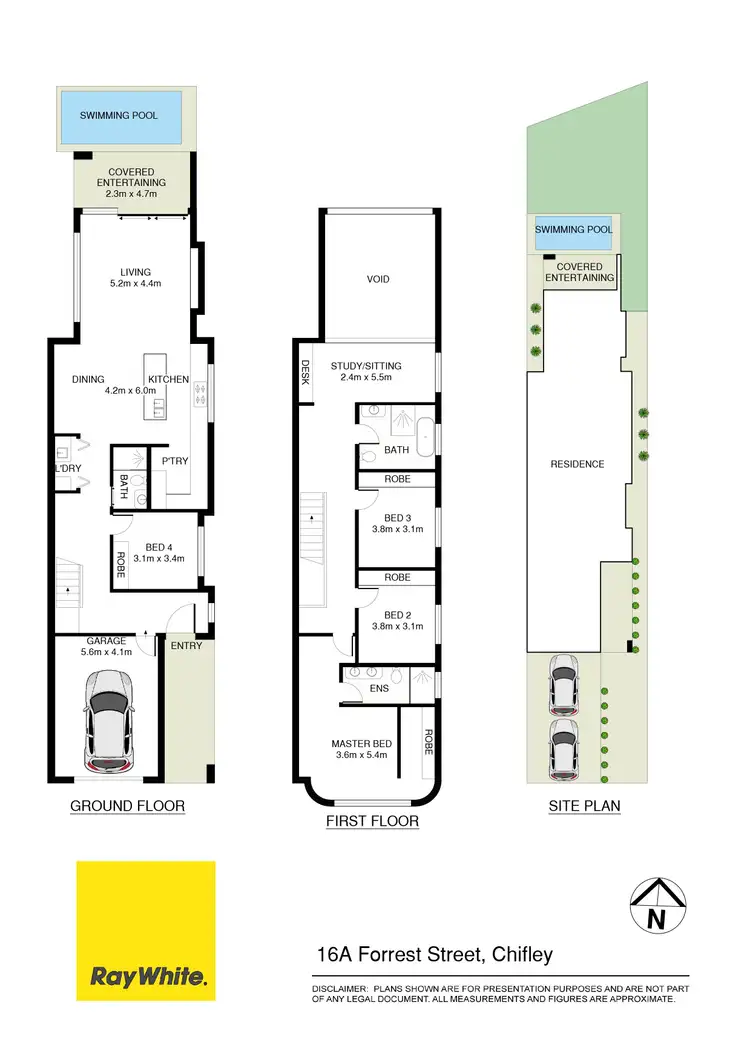 Floorplan of Homely house listing, 16A Forrest Street, Chifley NSW 2036