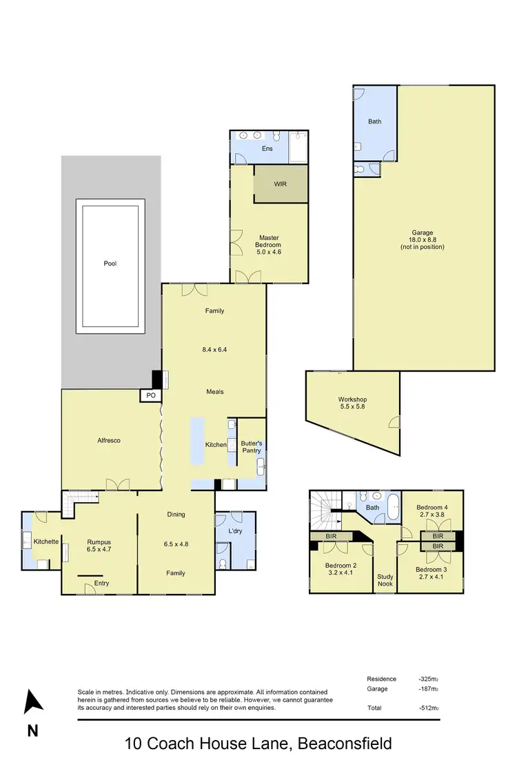 Floorplan of Homely house listing, 10 Coach House Lane, Beaconsfield VIC 3807