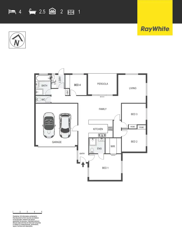 Floorplan of Homely house listing, 2/13 Balonne Street, Kaleen ACT 2617