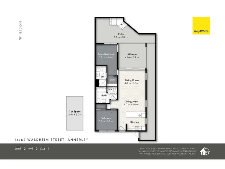 Floorplan of Homely unit listing, 14/62 Waldheim Street, Annerley QLD 4103