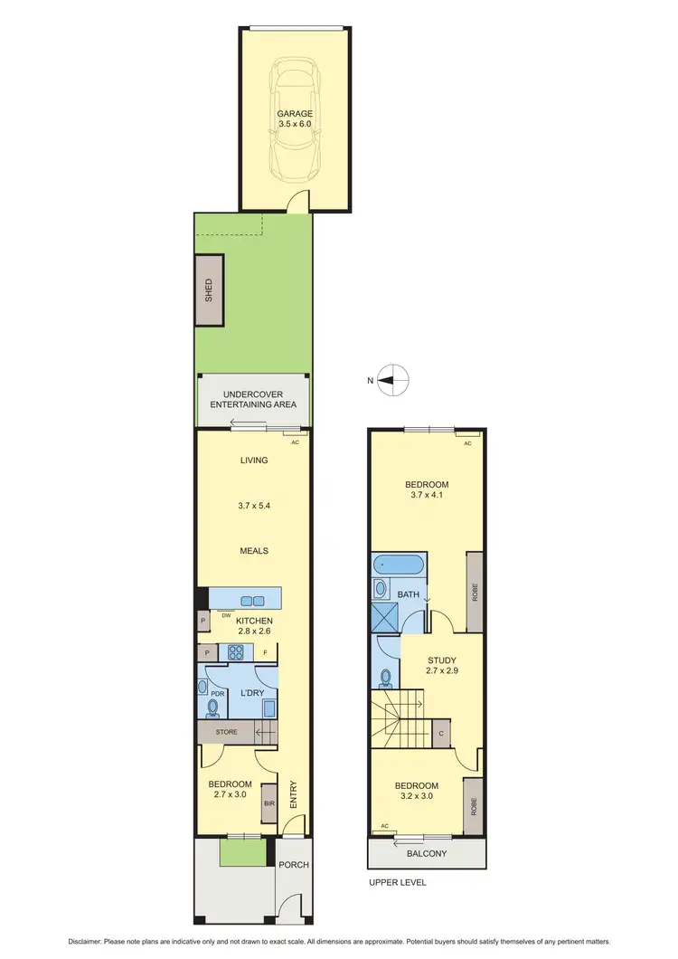 Floorplan of Homely townhouse listing, 38 Grenville Walk, Lalor VIC 3075