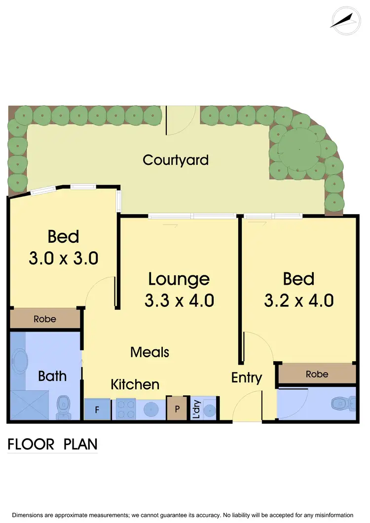 Floorplan of Homely apartment listing, 4/1 Mackie Road, Bentleigh East VIC 3165