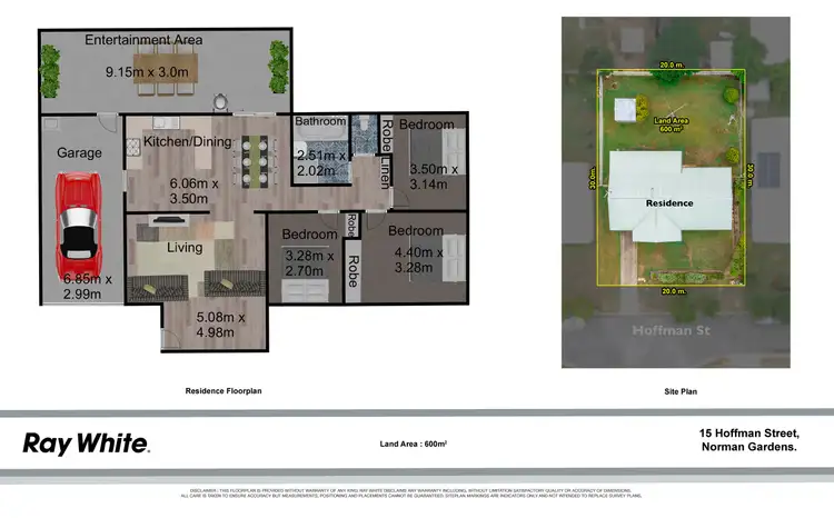 Floorplan of Homely house listing, 15 Hoffmann Street, Norman Gardens QLD 4701