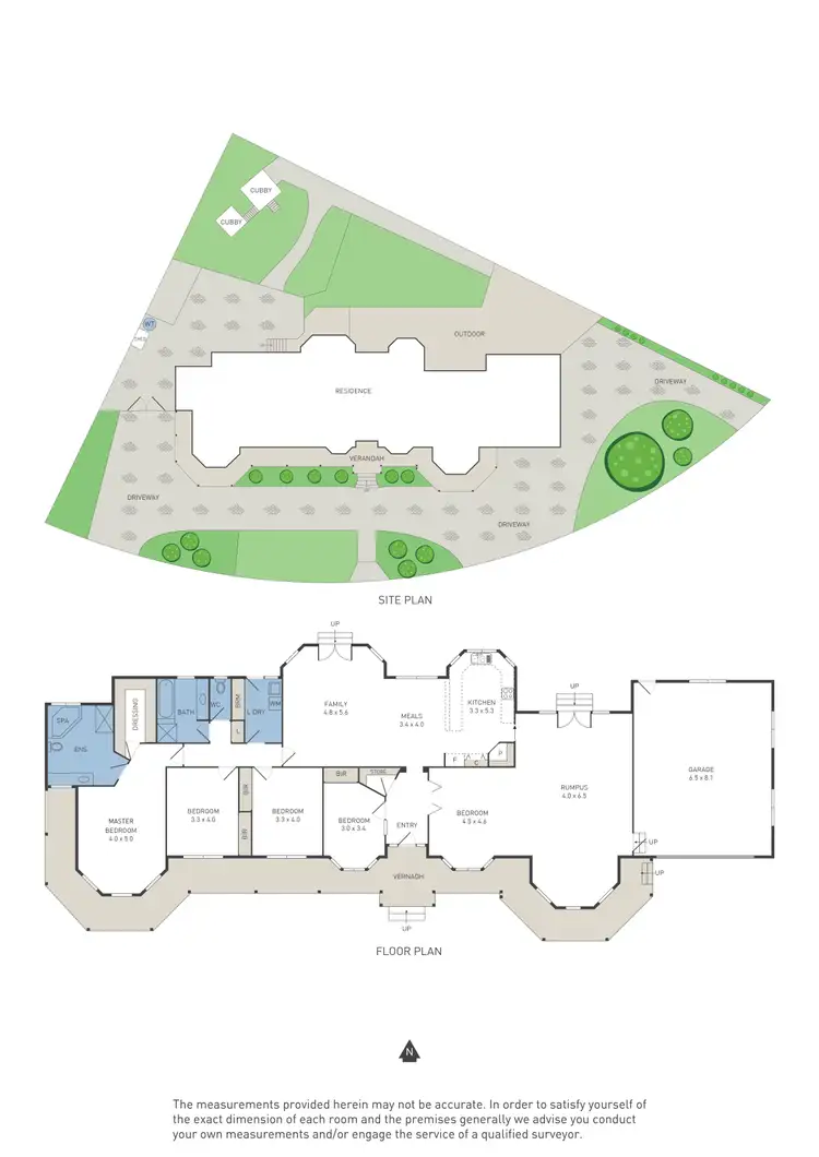 Floorplan of Homely house listing, 54 Evrah Drive, Hoppers Crossing VIC 3029