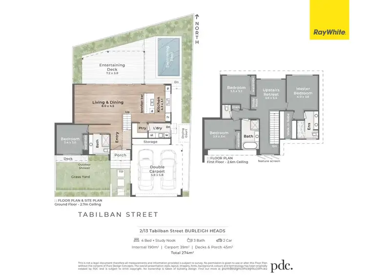 Floorplan of Homely house listing, 2/13 Tabilban Street, Burleigh Heads QLD 4220