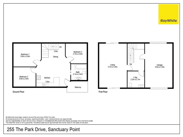 Floorplan of Homely house listing, 255 The Park Drive, Sanctuary Point NSW 2540
