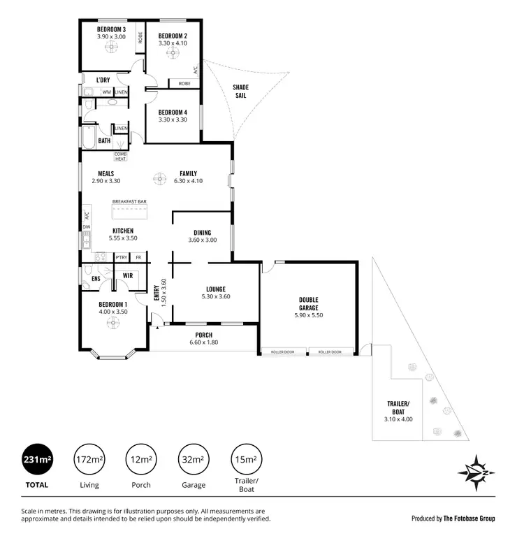 Floorplan of Homely house listing, 48 Fletcher Road, Mount Barker SA 5251