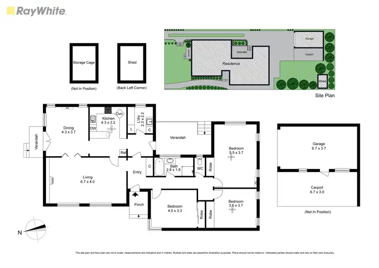 Floorplan of Homely house listing, 8 Allen Street, Oakleigh VIC 3166
