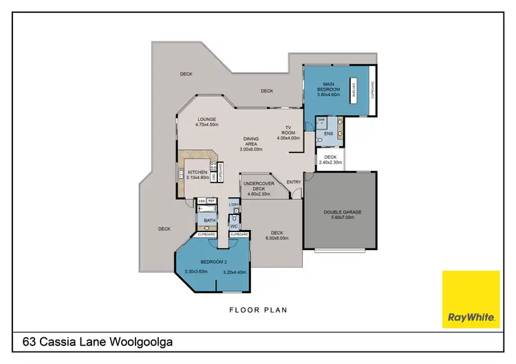 Floorplan of Homely house listing, 63 Cassia Lane, Woolgoolga NSW 2456