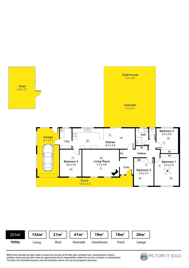 Floorplan of Homely house listing, 18 Crampton Street, Fairview Park SA 5126