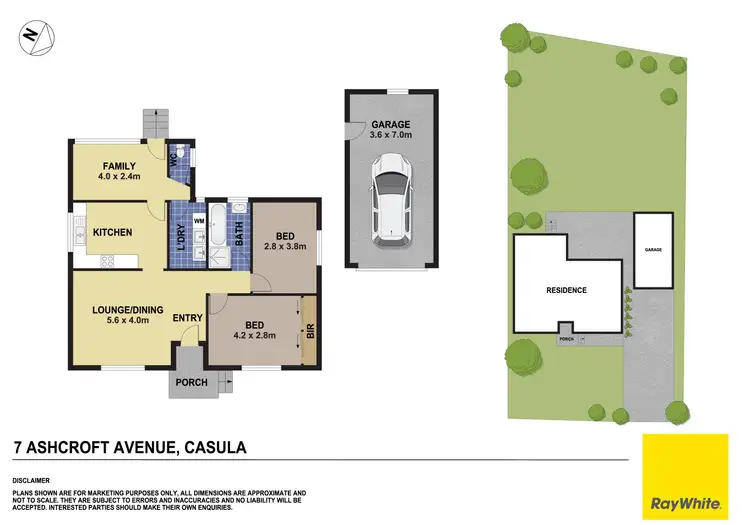 Floorplan of Homely house listing, 7 Ashcroft Avenue, Casula NSW 2170