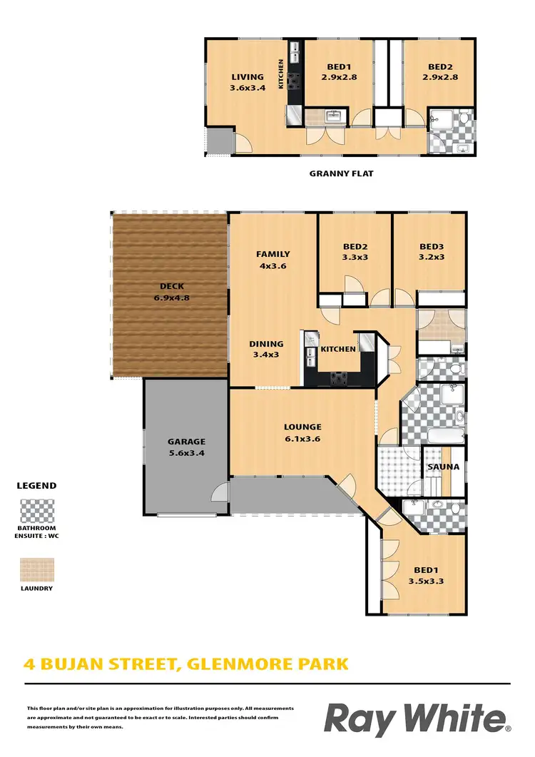Floorplan of Homely house listing, 4 Bujan Street, Glenmore Park NSW 2745