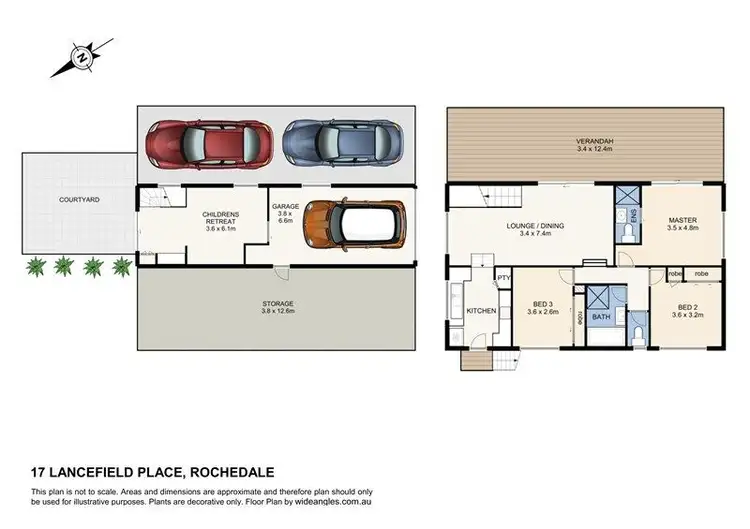 Floorplan of Homely house listing, 17 Lancefield Place, Rochedale South QLD 4123