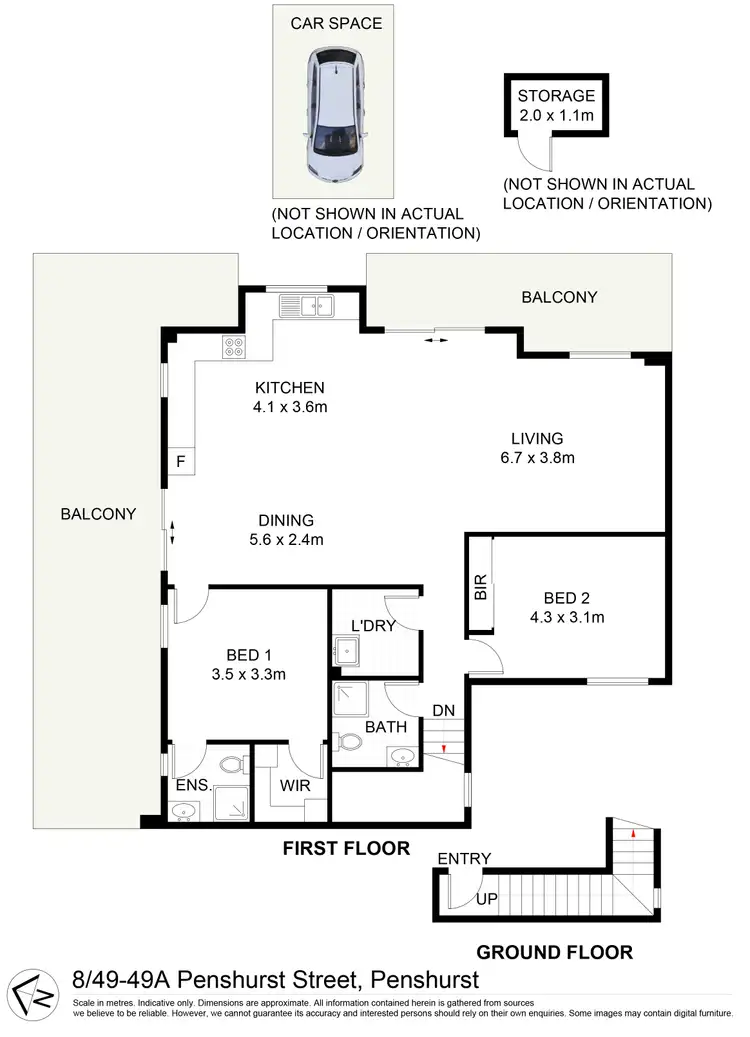 Floorplan of Homely unit listing, 8/49-49a Penshurst Street, Penshurst NSW 2222