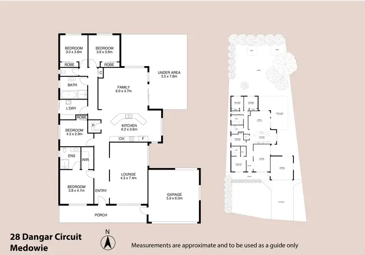 Floorplan of Homely house listing, 28 Dangar Circuit, Medowie NSW 2318