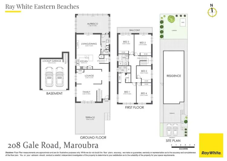 Floorplan of Homely house listing, 208 Gale Road, Maroubra NSW 2035