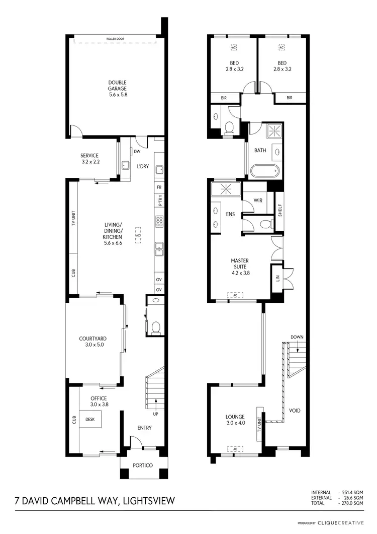 Floorplan of Homely house listing, 7 David Campbell Way, Lightsview SA 5085