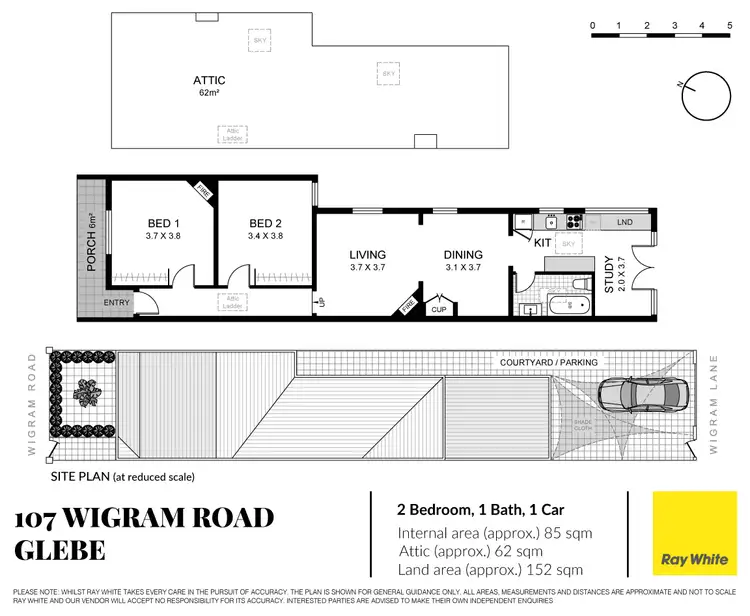Floorplan of Homely house listing, 107 Wigram Road, Glebe NSW 2037