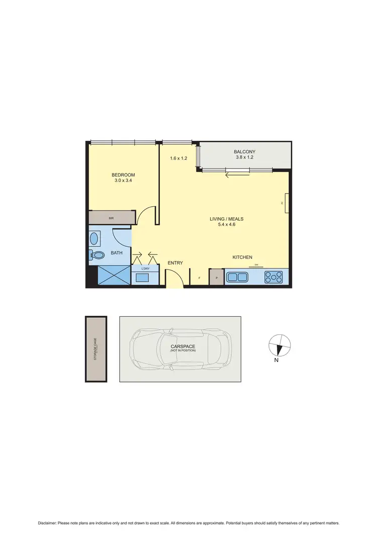 Floorplan of Homely apartment listing, 212/184 Whitehorse Road, Balwyn VIC 3103