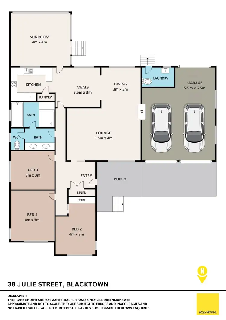 Floorplan of Homely house listing, 38 Julie Street, Blacktown NSW 2148