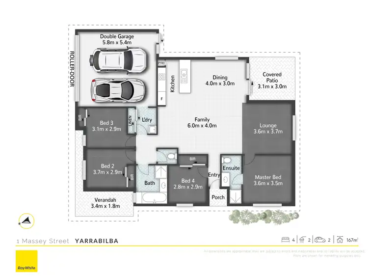 Floorplan of Homely house listing, 1 Massey Street, Yarrabilba QLD 4207