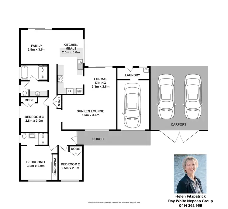 Floorplan of Homely house listing, 13 Walkers Crescent, Emu Plains NSW 2750