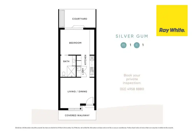 Floorplan of Homely unit listing, Villa 30, 40 Harris Street, Cameron Park NSW 2285