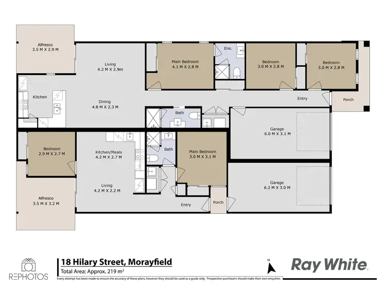 Floorplan of Homely house listing, 1 & 2/18 Hilary Street, Morayfield QLD 4506