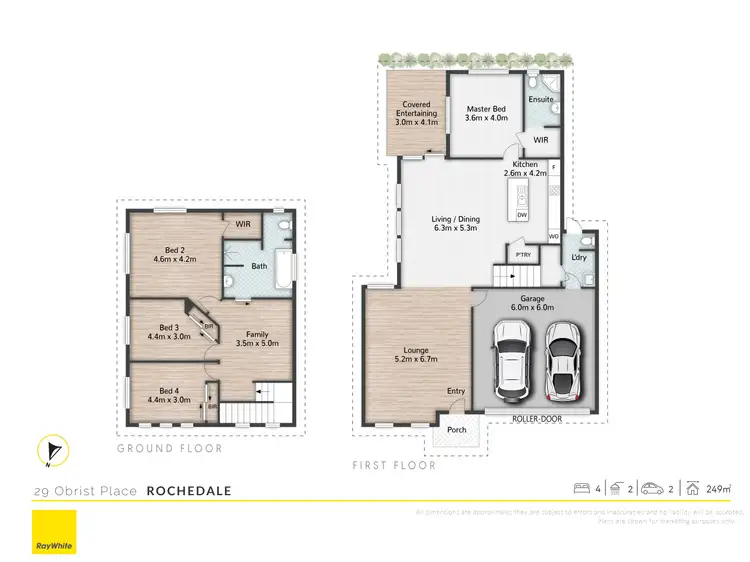 Floorplan of Homely house listing, 29 Obrist Place, Rochedale QLD 4123