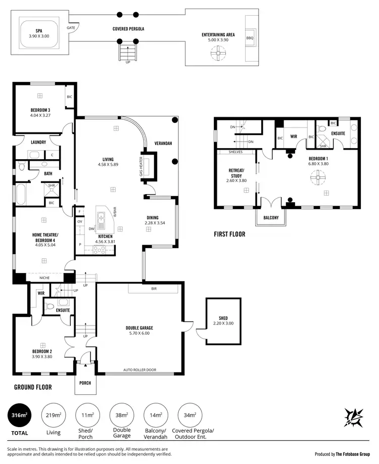 Floorplan of Homely house listing, 29 Grenache Circuit, Craigburn Farm SA 5051