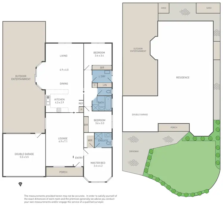 Floorplan of Homely house listing, 10 Darling Place, Manor Lakes VIC 3024