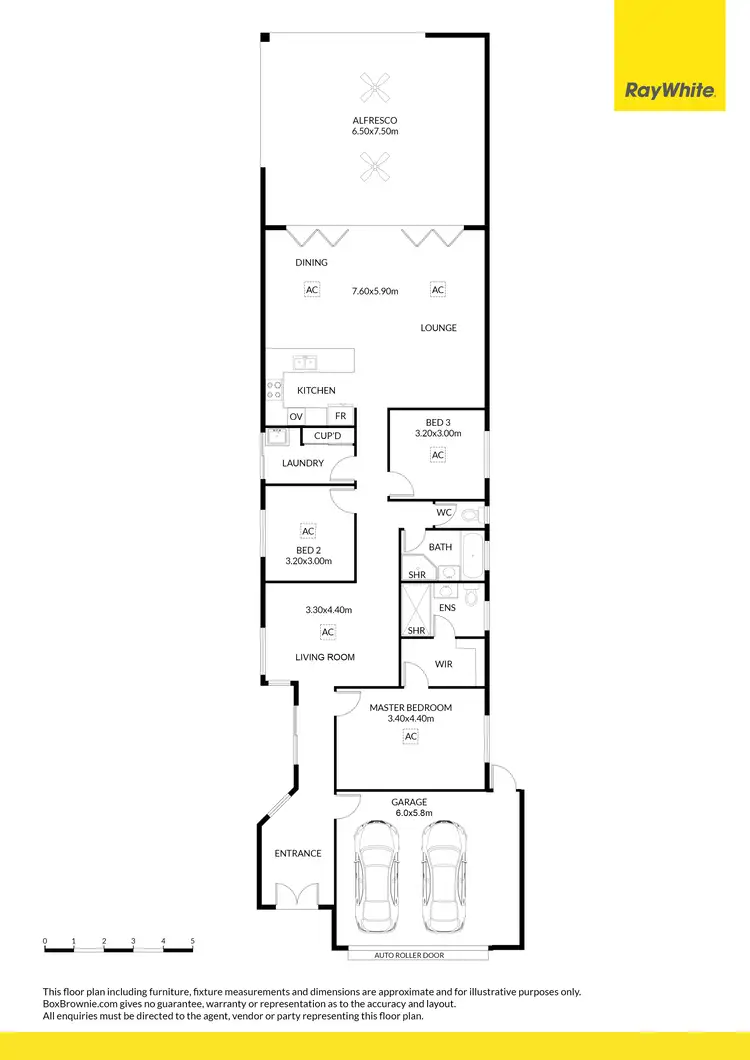 Floorplan of Homely house listing, 18 Farncomb Road, Fulham SA 5024