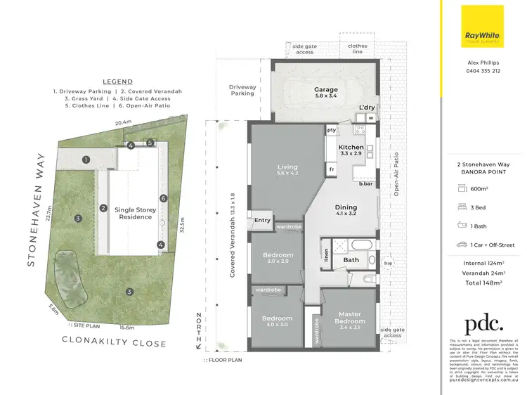 Floorplan of Homely house listing, 2 Stonehaven Way, Banora Point NSW 2486